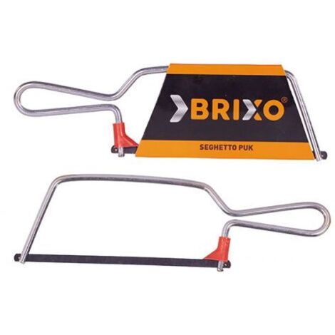 SEGHETTO PUK AD ARCO CON LAMA PER METALLO TAGLIO UNIVERSALE BRIXO (17517)