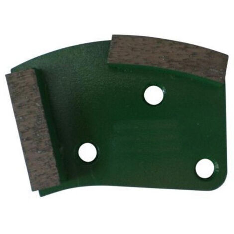 Segment de ponçage diamanté Gr 150 à 3 trous avec connexion M8 - béton frais, chape, matériaux abrasifs - Diamwood