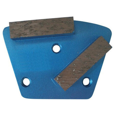 Segment de ponçage diamanté Gr 20 à 3 trous avec connexion M6 - béton très dur ou chape - Diamwood