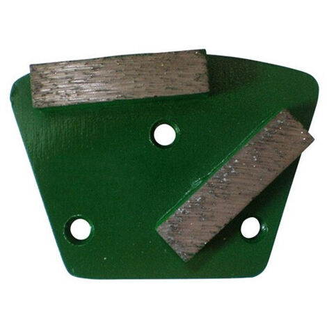 Segment de ponçage diamanté Gr 40 à 3 trous avec connexion M6 - béton frais, chape, matériaux abrasifs - Diamwood