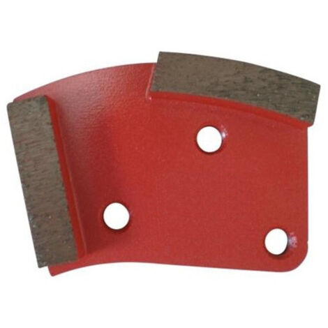 Segment de ponçage diamanté Gr 40 à 3 trous avec connexion M8 - béton dur ou chape - Diamwood