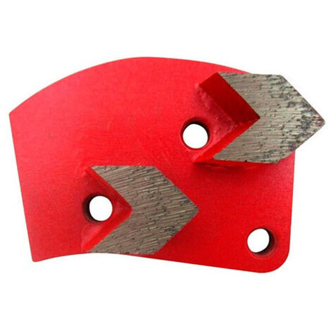 Segment de ponçage diamanté Gr 40 à 3 trous avec connexion M8 rotation gauche - béton, époxy, chape - Diamwood