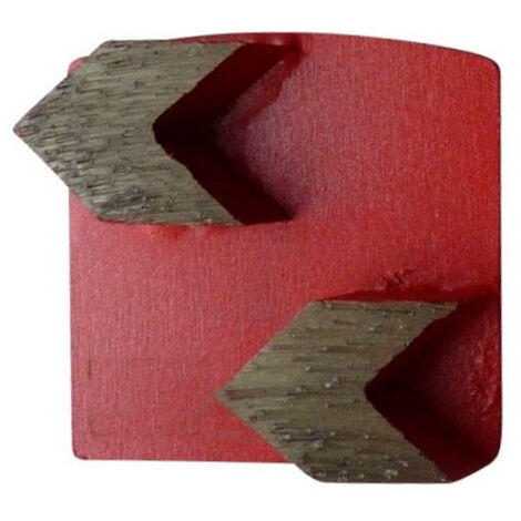 Segment de ponçage diamanté Gr 40 fixation compatible Husqvarna - béton dur, chape, époxy - Diamwood