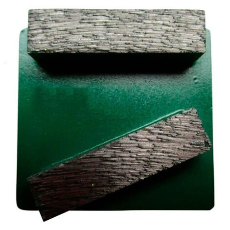 Segment de ponçage diamanté Gr 40 fixation compatible Husqvarna - béton frais, chape, matériaux abrasifs - Diamwood