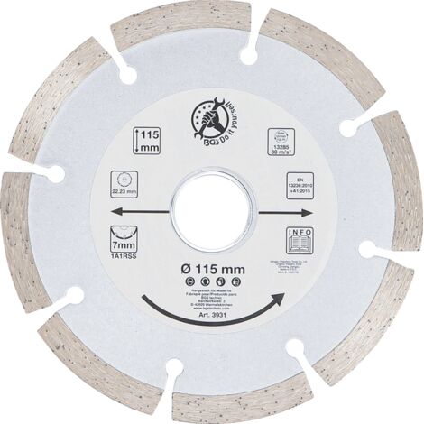 Segment-Trennscheibe  Ø 115 mm