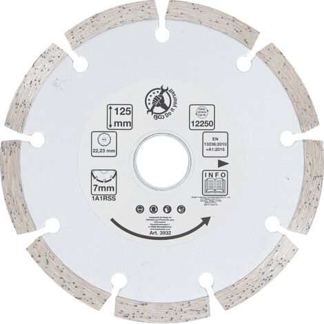 Segment-Trennscheibe  Ø 125 mm