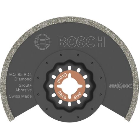 Segmenti Di Lama, Ref. Bosch Acz 85 Rd, Sega Lama Di Diamante Di Qualità Riff, Ø 85 Mm Uso: Per I Giunti, Piastrelle Di Gara, Epossidiche / Gfk