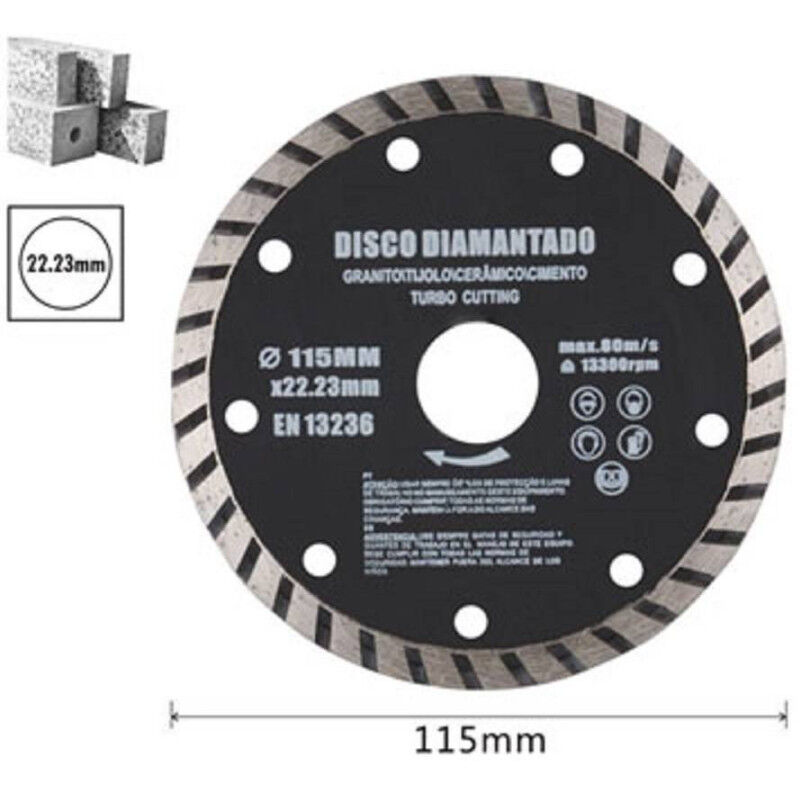 Image of Trade Shop Traesio - Trade Shop - disco diamaned 115 mm für mattoni smerigliatrice flex -