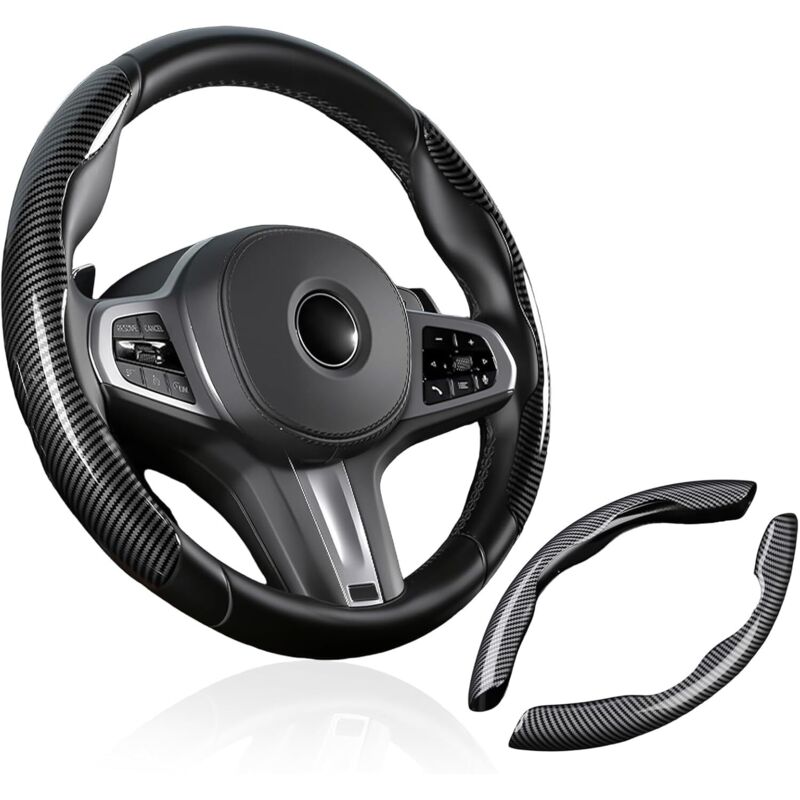 Image of Segmentierter Lenkradbezug aus Kohlefaser (Palito)