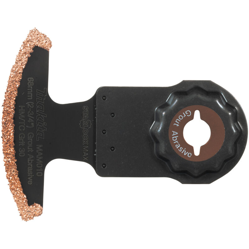 Lama da taglio a tuffo Makita riff, 68 mm Starlock Max - K30 - tct / riff - MAM010 - Malta / colla per piastrelle / calcestruzzo