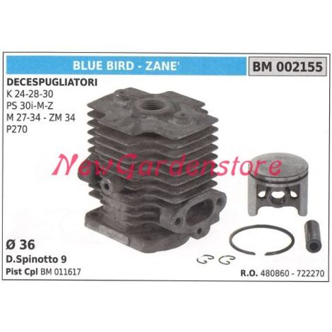 Segmentos cilindro pistón BLUE BIRD Motor desbrozadora BLUE BIRD K 24 28 30 002155