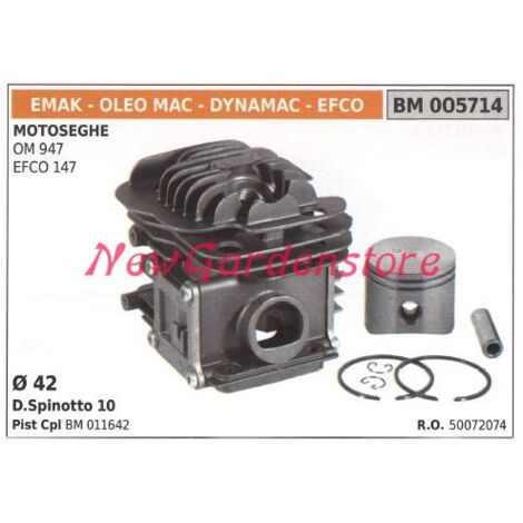 Segmentos cilindro pistón EMAK Motosierra OM 947 EFCO 147 005714