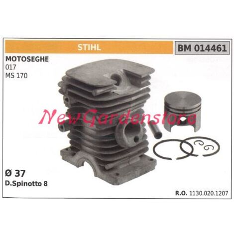 Segmentos de cilindro de pistón STIHL motor de motosierra 017 MS 170 014461