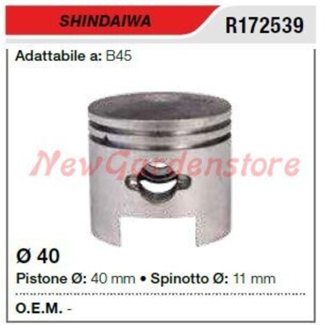 Segments d'axe de piston compatibles SHINDAIWA débroussailleuse B45 172539
