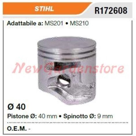 Segments d'axe de piston de la tronçonneuse STIHL MS201 210 172608