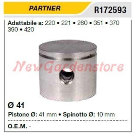 Segments d'axe de piston PARTNER tronçonneuse 220 221 260 351 370 390 420 172593