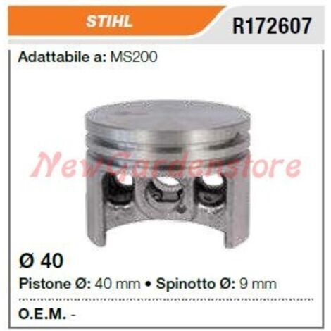 Segments d'axe de piston STIHL MS200 172607