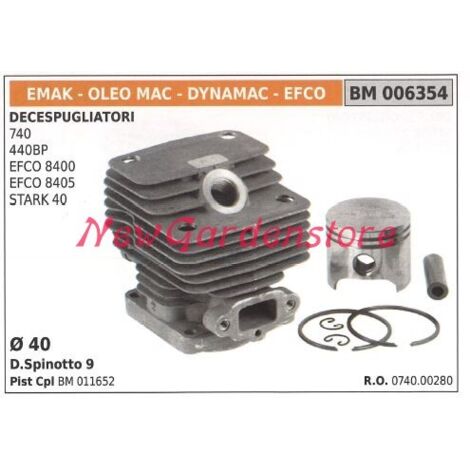 Segments de cylindre à piston EMAK débroussailleuse 740 440BP moteur 006354