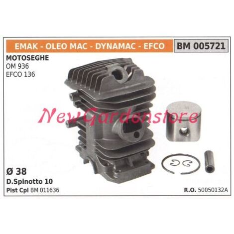 Segments de cylindre à piston EMAK tronçonneuse OM 936 EFCO 136 005721