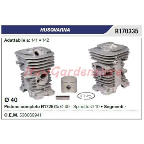Segments de cylindre à piston HUSQVARNA tronçonneuse 141 142 R170335