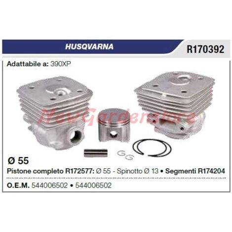 Segments de cylindre à piston HUSQVARNA tronçonneuse 390XP R170392