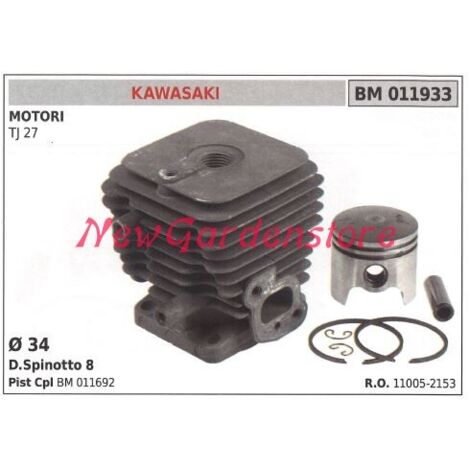 Segments de cylindre à piston KAWASAKI débroussailleuse TJ 27 011933