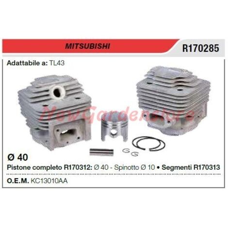 Segments de cylindre à piston MITSUBISHI débroussailleuse TL43 R170285