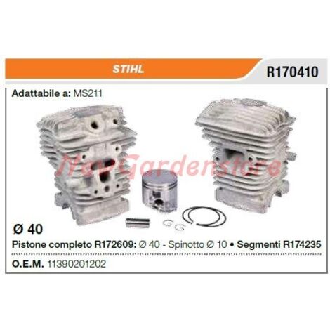 Segments de cylindre à piston STIHL MS211 R170410