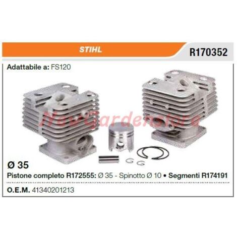 Segments de cylindre à piston STIHL tronçonneuse FS120 R170352