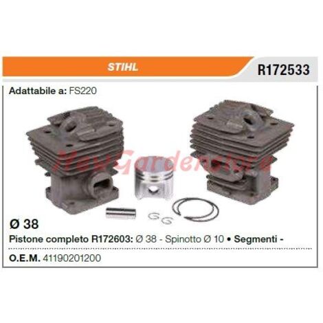 Segments de cylindre à piston STIHL tronçonneuse FS220 R172533