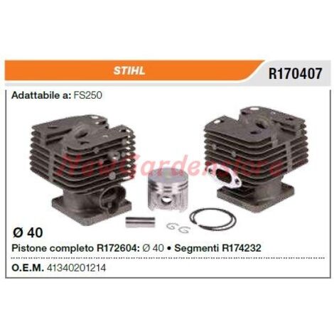 Segments de cylindre à piston STIHL tronçonneuse FS250 R170407