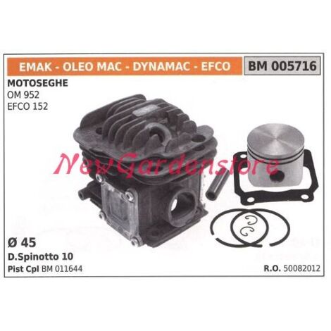 Segments de cylindre de piston EMAK moteur de tronçonneuse OM 952 EFCO 152 005716