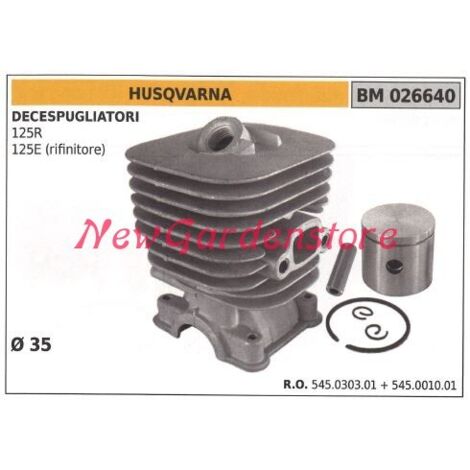 Segments de cylindre de piston HUSQVARNA 125R 125E moteur de débroussailleuse 026640