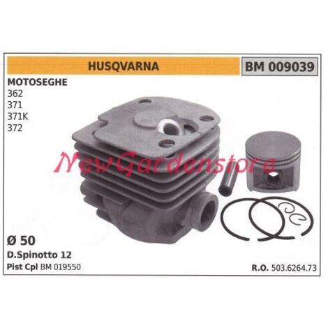 Segments de cylindre de piston HUSQVARNA moteur de tronçonneuse 362 371 371K 372 009039