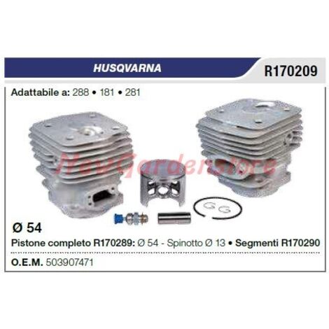 Segments de cylindre de piston HUSQVARNA tronçonneuse 288 181 281 R170209