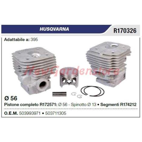 Segments de cylindre de piston HUSQVARNA tronçonneuse 395 R170326
