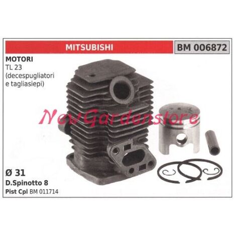 Segments de cylindre de piston MITSUBISHI moteur de débroussailleuse TL 23 006872