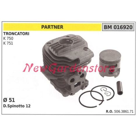 Segments de cylindre de piston PARTNER moteur de tronçonneuse K 750 751 016920