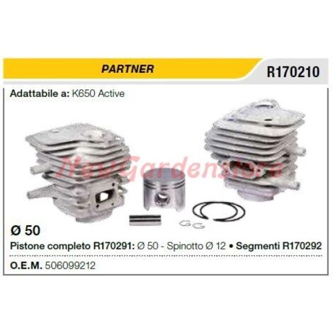 Segments de cylindre de piston PARTNER tronçonneuse K650 ACTIVE R170210