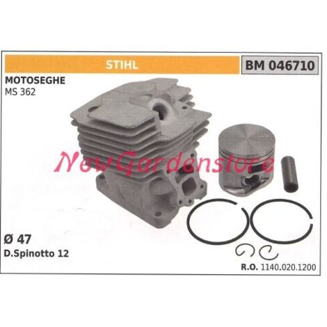 Segments de cylindre de piston STIHL moteur de tronçonneuse MS 362 046710