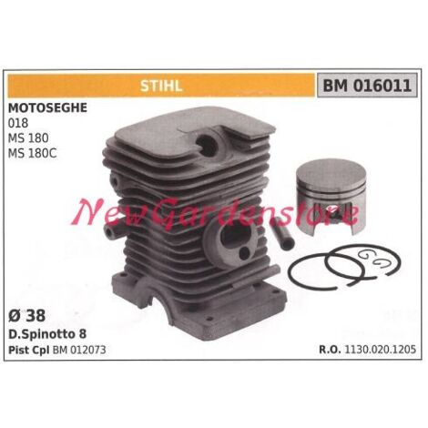 Segments de cylindre de tige de piston STIHL moteur de tronçonneuse 018 MS 180 180C 016011