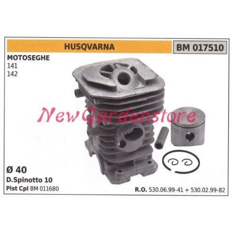 Segments de cylindre HUSQVARNA moteur de tronçonneuse 141 142 017510