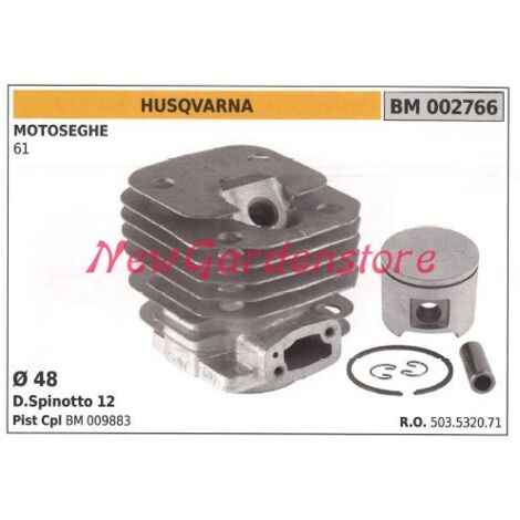 Segments de cylindre HUSQVARNA moteur de tronçonneuse 61 002766