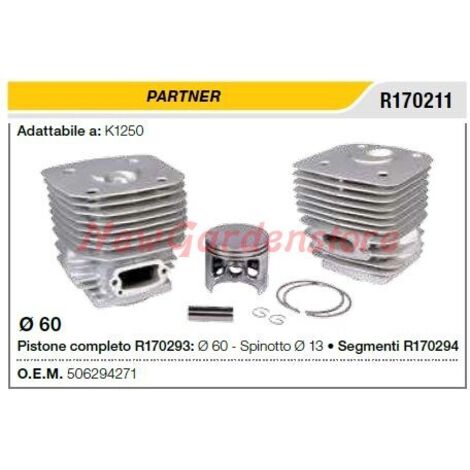 Segments de cylindre PARTNER à tourillon K1250 R170211