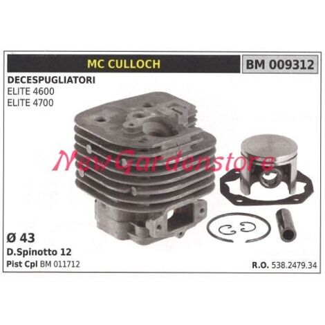 Segments de piston MC CULLOCH moteur à combustion ELITE 4600 009312