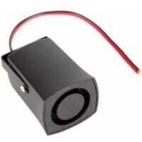 Segnale acustico di retromarcia - Allarme universale per auto 12V, cicalino di emergenza da 115 dB, colore nero