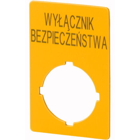 Segnale per pulsanti di sicurezza PL M22-XZK1-PL99