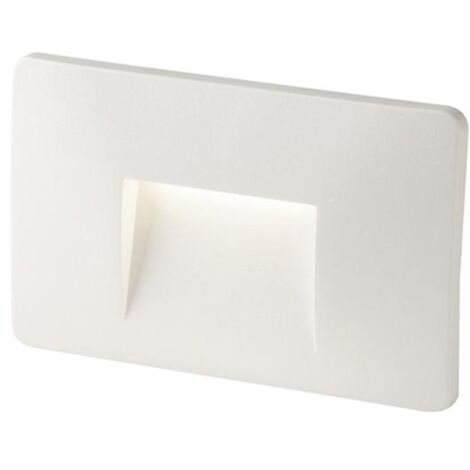 "Segnapassi LED BREEN bianco in alloggio 503 3W con luce calda o naturale"