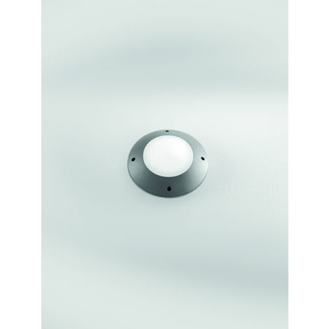 Segnapassi LED per esterno GROUND 12W con switch luce calda e naturale 21 cm.