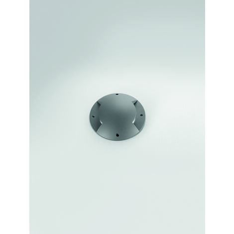 Segnapassi LED per esterno GROUND 12W con switch luce calda e naturale 21 cm.